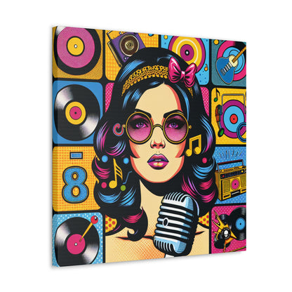 "Célébrer l'iconographie pop : un portrait rétrospectif" - The Alien Canva Pop Art