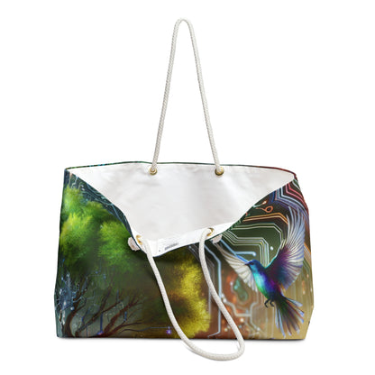 "Fusion techno-naturelle : l'avenir du bio art" - The Alien Weekender Bag Bio Art