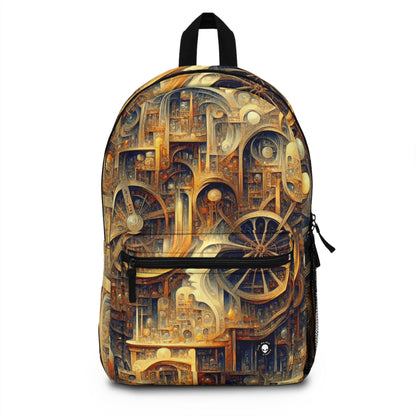 "Unity in Vibrant Harmony: An Abstract Metaphysical Exploration" - The Alien Backpack Metaphysical Art