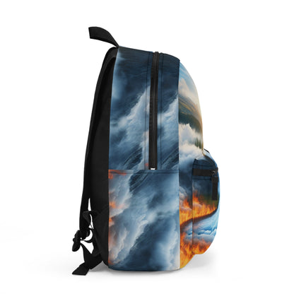 "Fusion of Elements: Harmony in Contrast" - The Alien Backpack