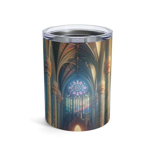 Sombras de la Catedral Gótica - The Alien Tumbler 10oz Gothic Art