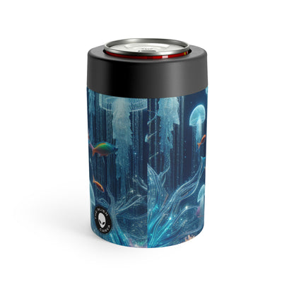 "Neon Dreams: The Underwater Wonderland" - The Alien Can Holder