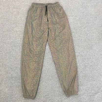 Printed full-reflective pants