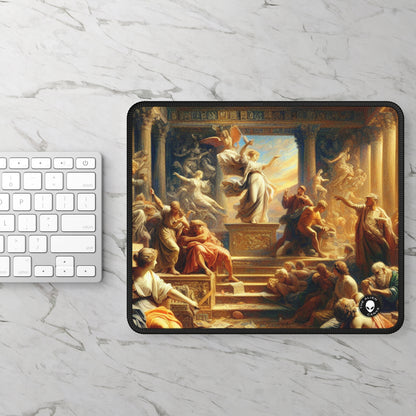 "Modern Renaissance: Leaders of Today" - The Alien Gaming Mouse Pad Neoclassicism