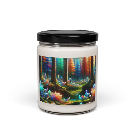 "Crystal Grove: A Fairytale Forest" - The Alien Scented Soy Candle 9oz