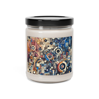 "Connected Hearts: Love in the Digital Age" - The Alien Scented Soy Candle 9oz Conceptual Art