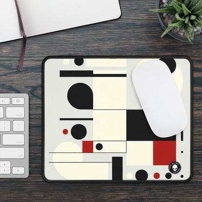 "Dynamic Balance: A Suprematist Exploration" - The Alien Gaming Mouse Pad Suprematism