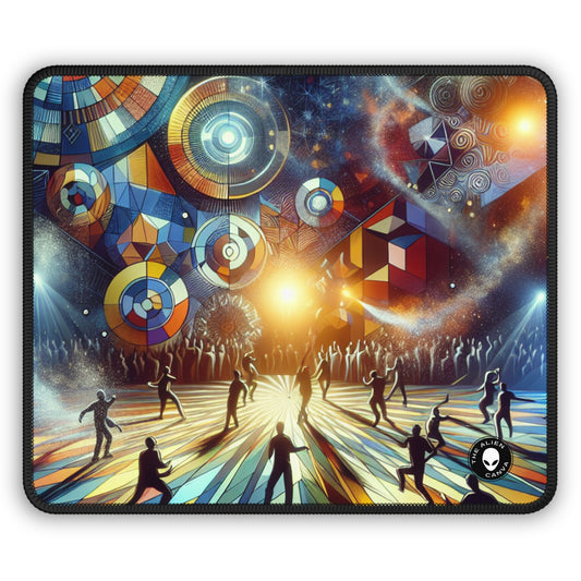 "Flight of the Artist: A Synchronized Dance with Nature" - The Alien Gaming Mouse Pad Performance Art