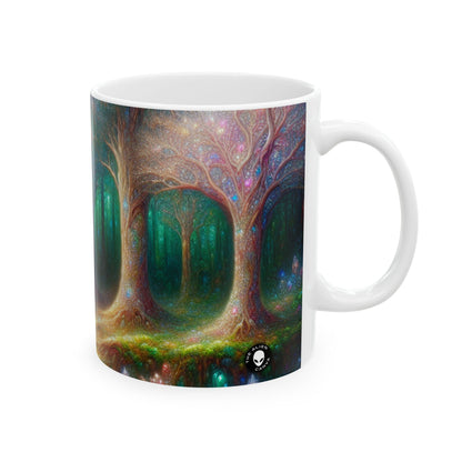 "Crystal Forest Fantasia" - The Alien Ceramic Mug 11oz