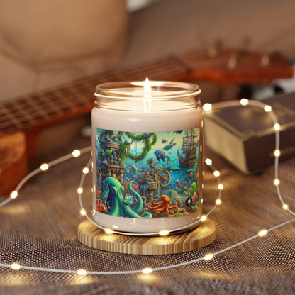 "Underwater Fiesta" - The Alien Scented Soy Candle 9oz