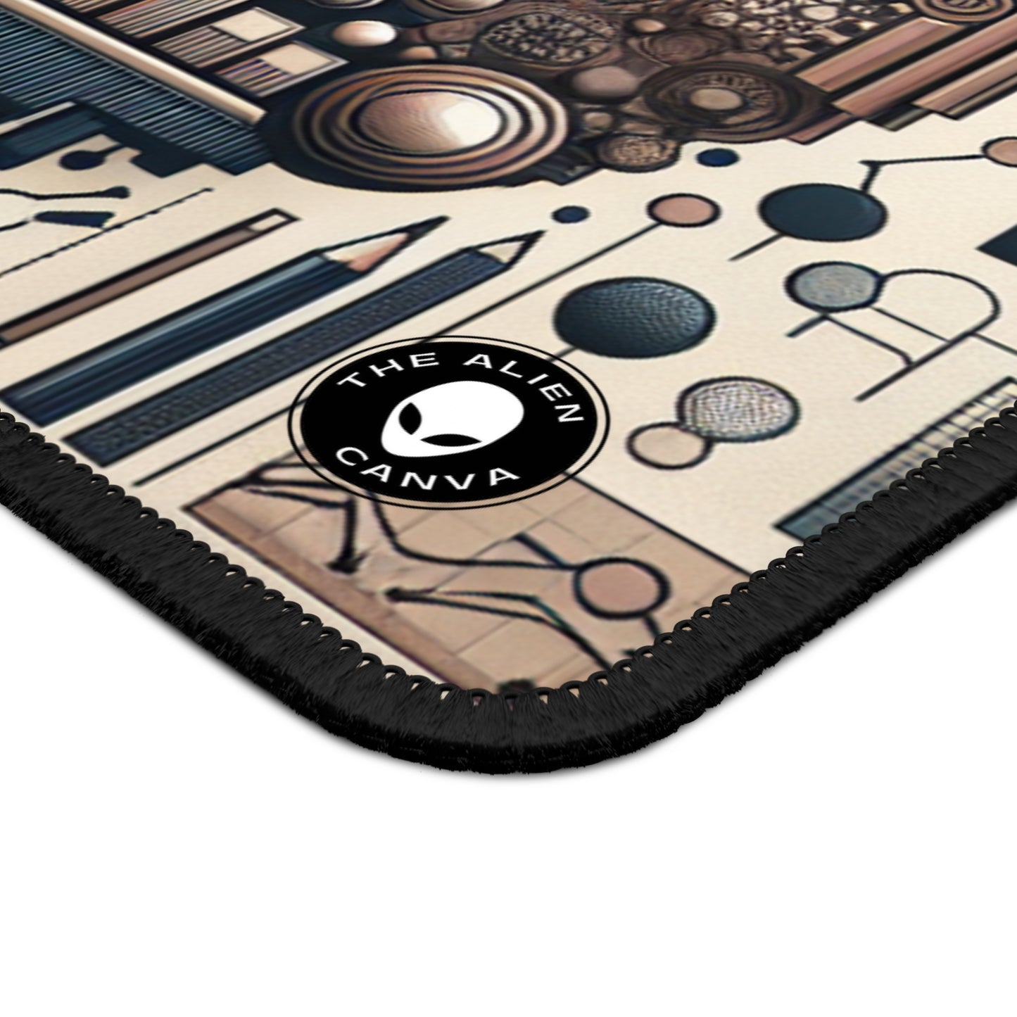 "Community Canvas: A Living Art Installation" - The Alien Gaming Mouse Pad Social Sculpture