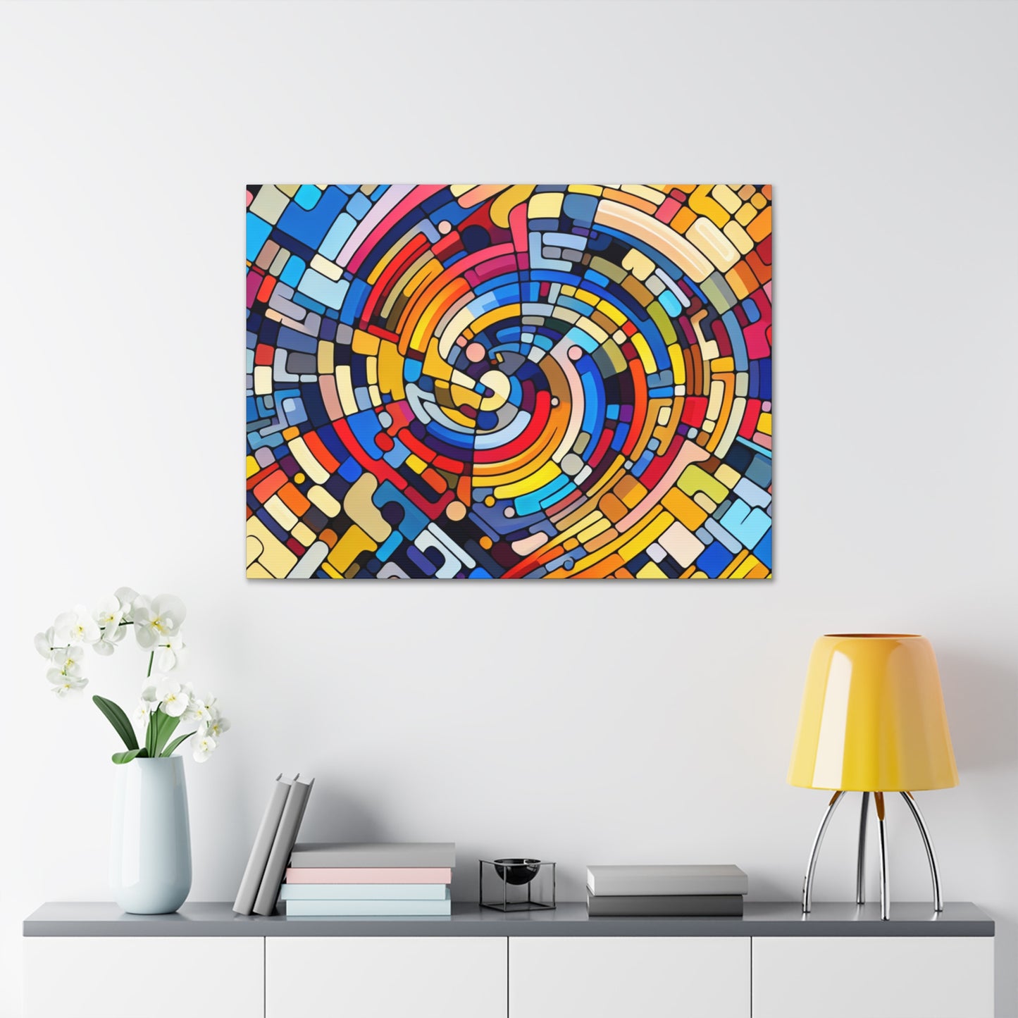 "Endless Possibilities" - The Alien Canva Abstract Art Style