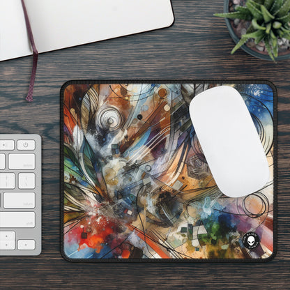 "Viaje emocional abstracto" - The Alien Gaming Mouse Pad Expresionismo abstracto