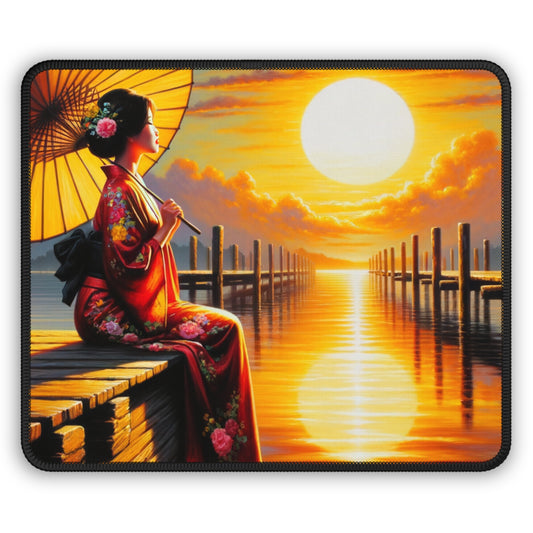 "Golden Reflections" - The Alien Gaming Mouse Pad Estilo Impresionista