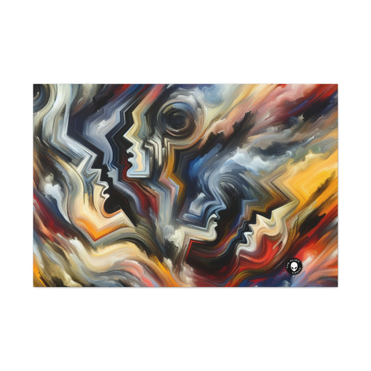 "Vivid Visions : Un voyage expressionniste dans l'abîme émotionnel" - The Alien Canva Expressionism