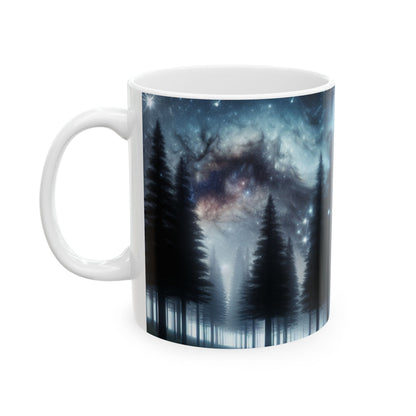 Tasse en céramique « Galactic Oasis » – The Alien – 11 oz