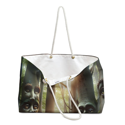 "Whispering Woods: Secretos del Bosque Encantado" - The Alien Weekender Bag