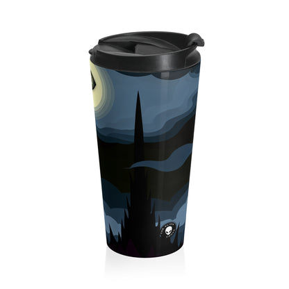 "Tower of Terror in Mordor" - The Alien Stainless Steel Travel Mug