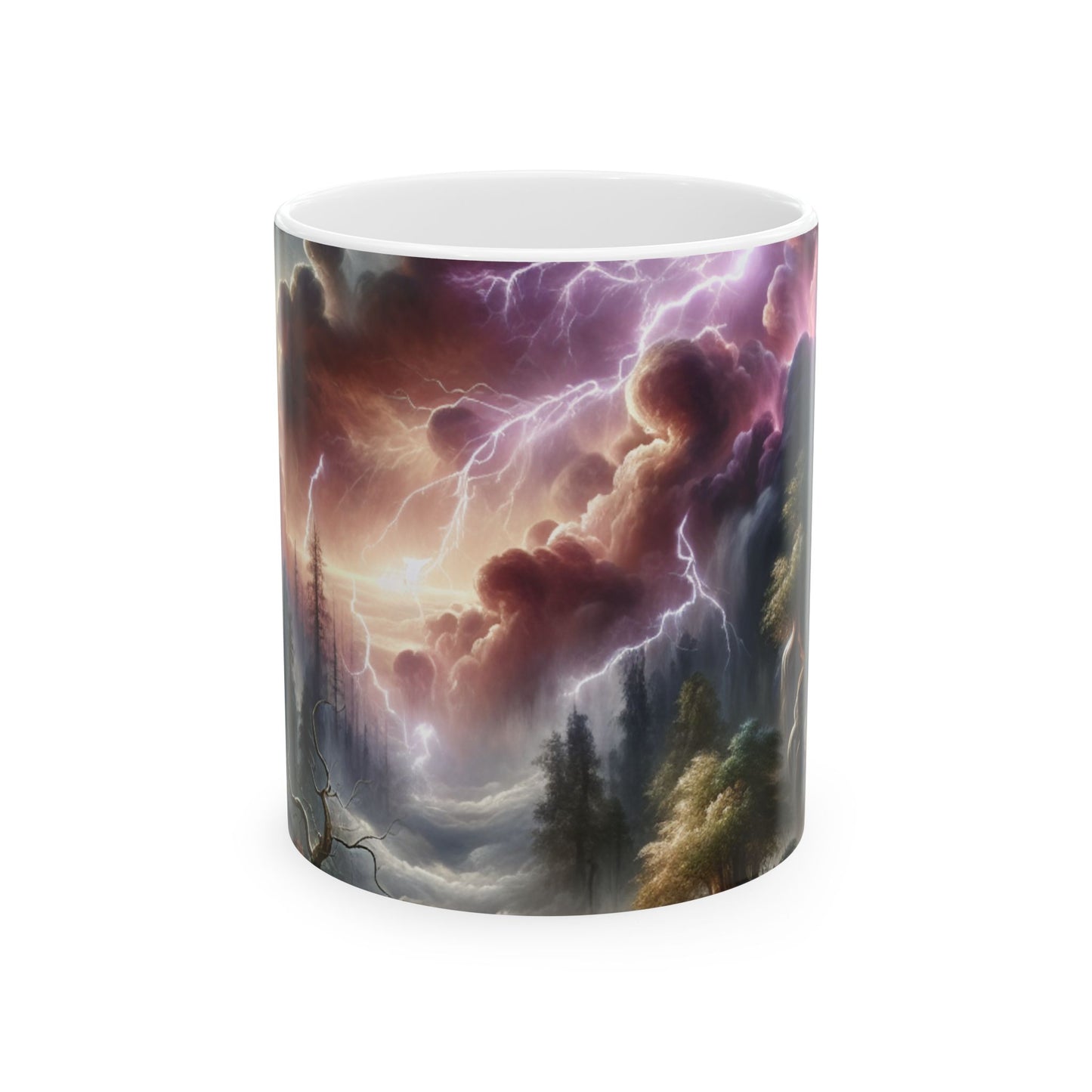 "Bosque Trueno" - La taza de cerámica alienígena 11oz