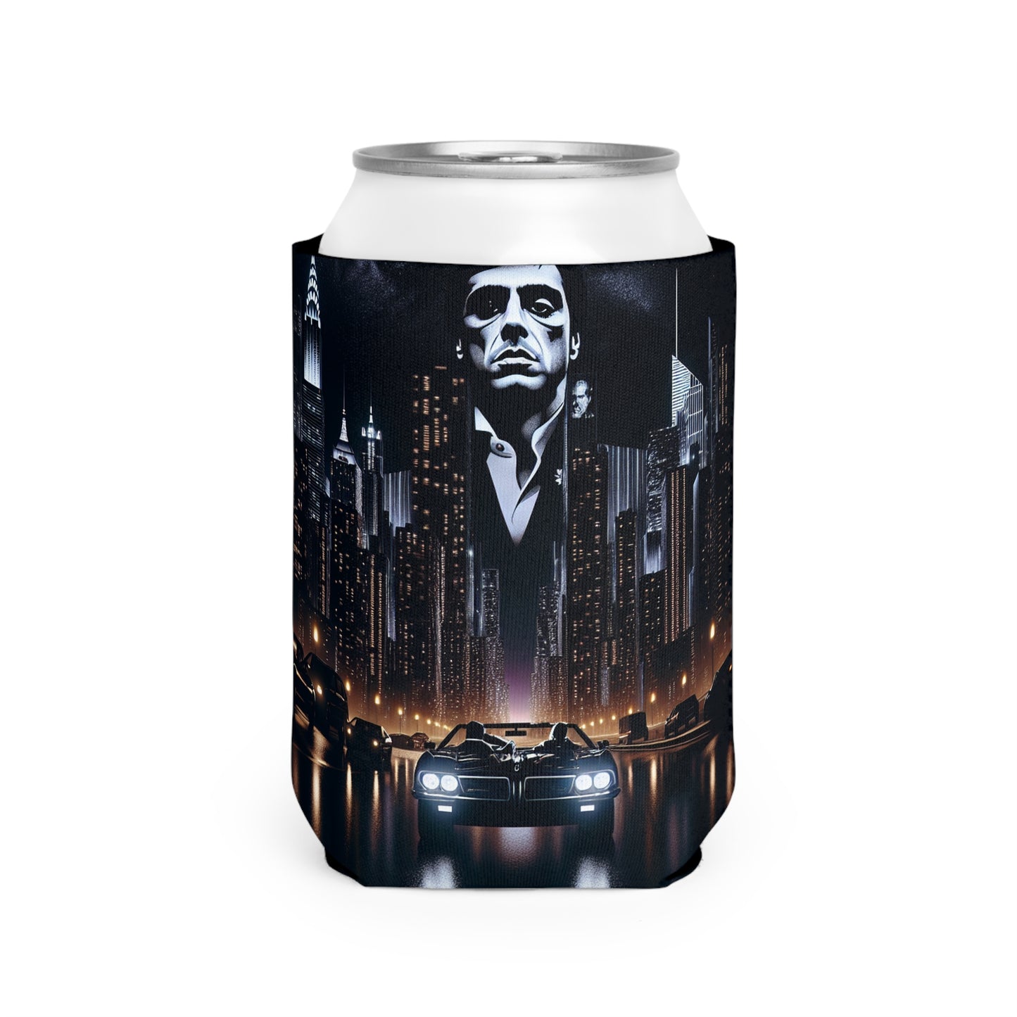 "The World is Mine: A City Drive" - The Alien Can Cooler Sleeve