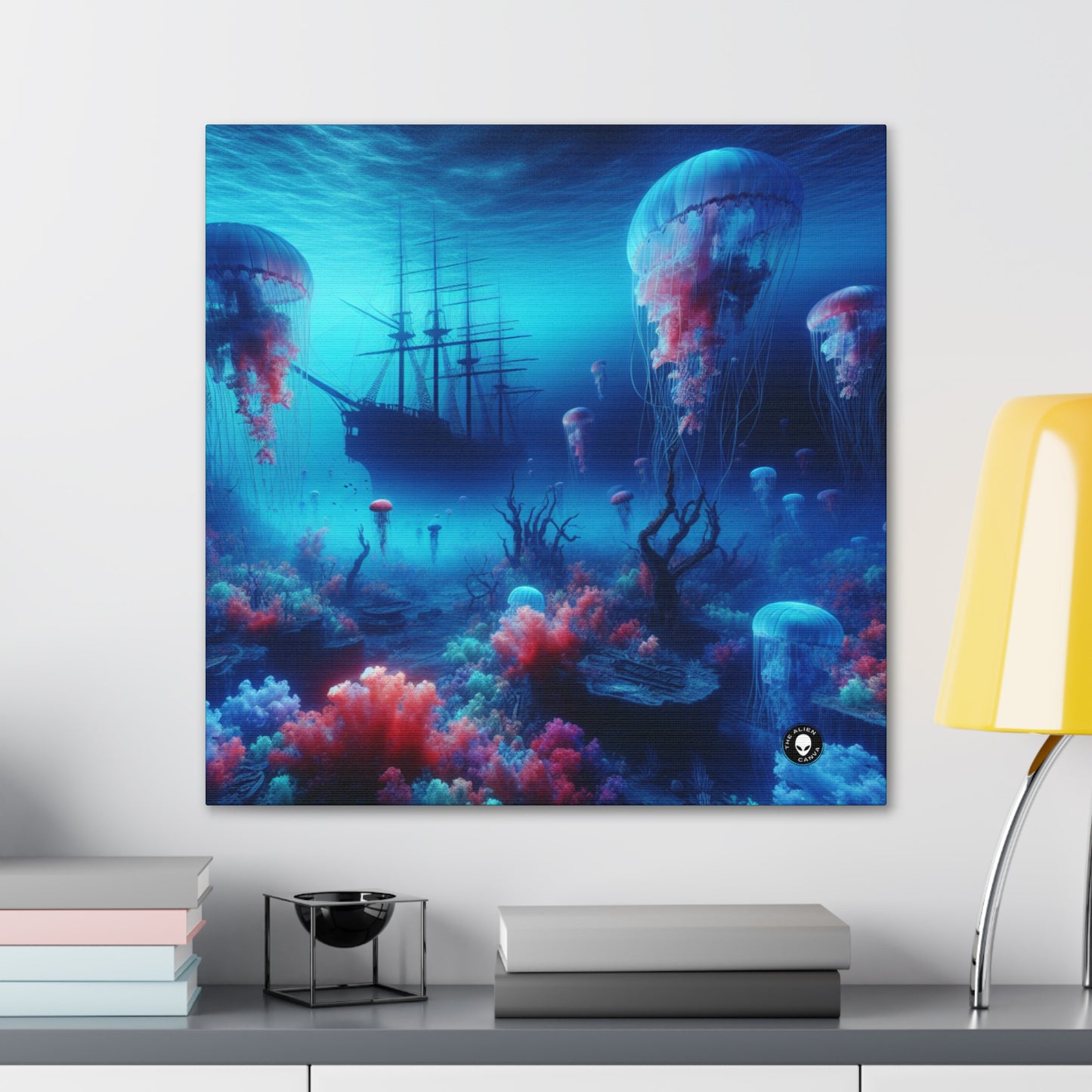 « Jellyfish Haven : un monde sous-marin surréaliste » – The Alien Canva