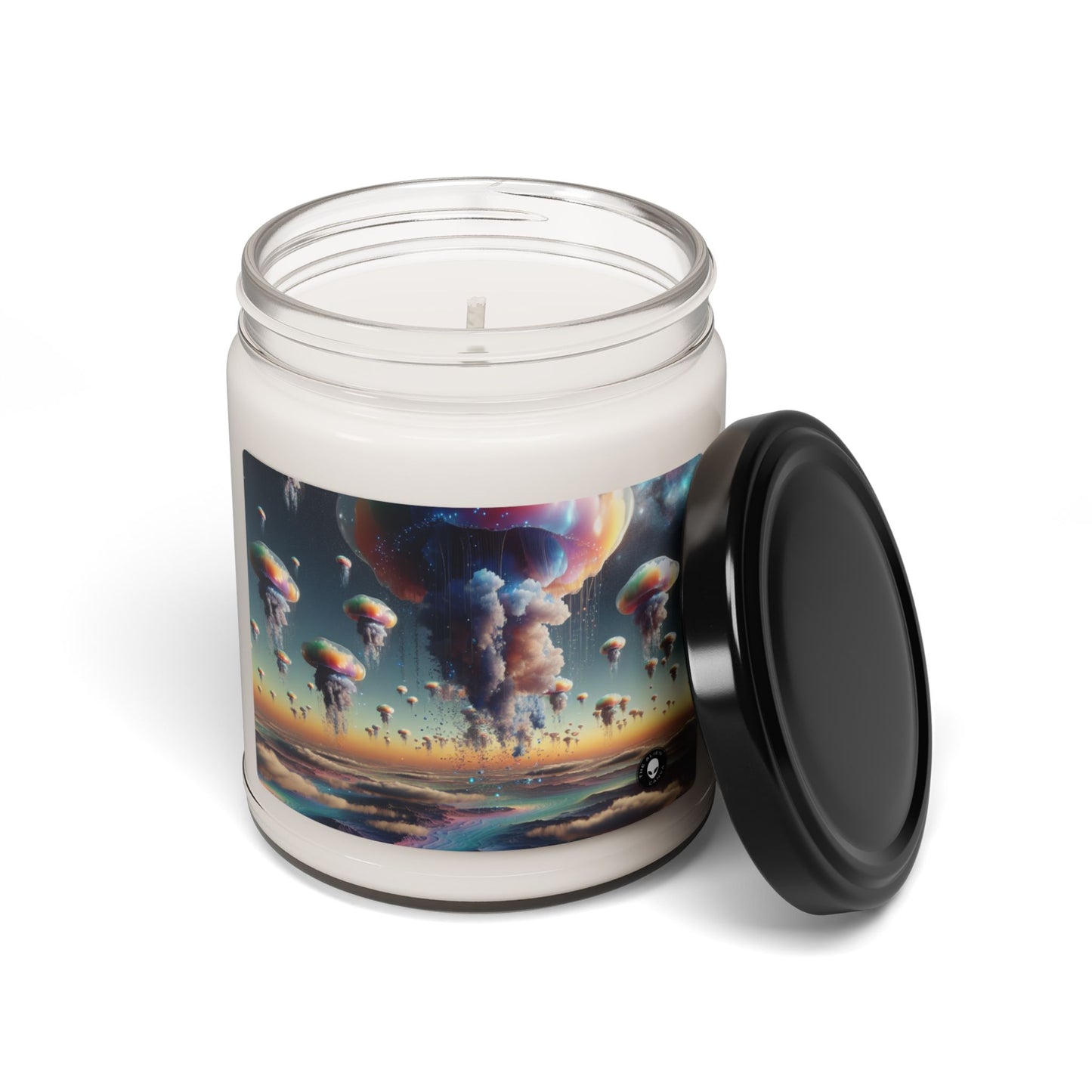 "Jellyfish Sky: A Surreal World" - The Alien Scented Soy Candle 9oz