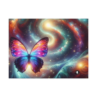 "Galactic Butterfly: A Cosmic Spectacle" - The Alien Canva