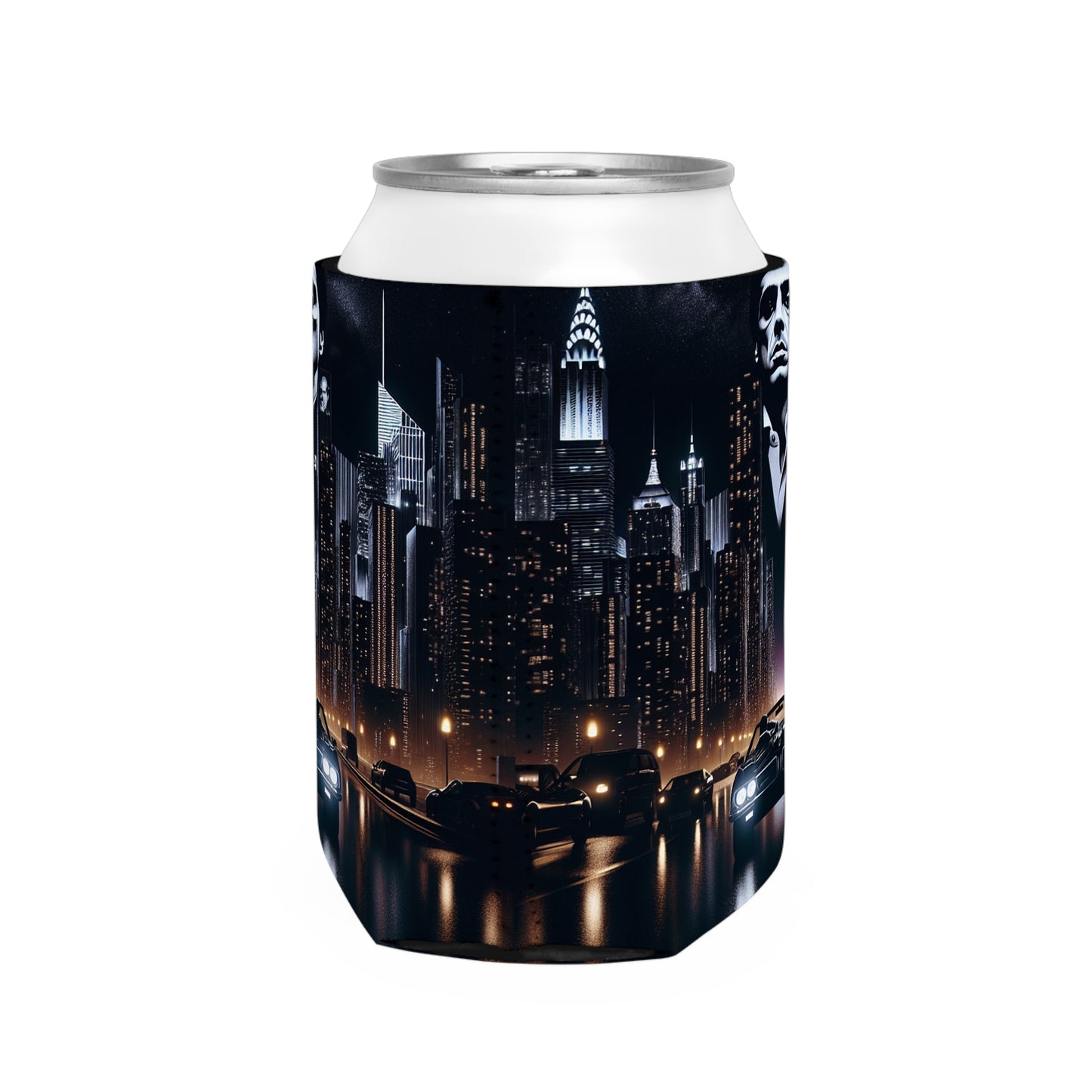 "The World is Mine: A City Drive" - The Alien Can Cooler Sleeve