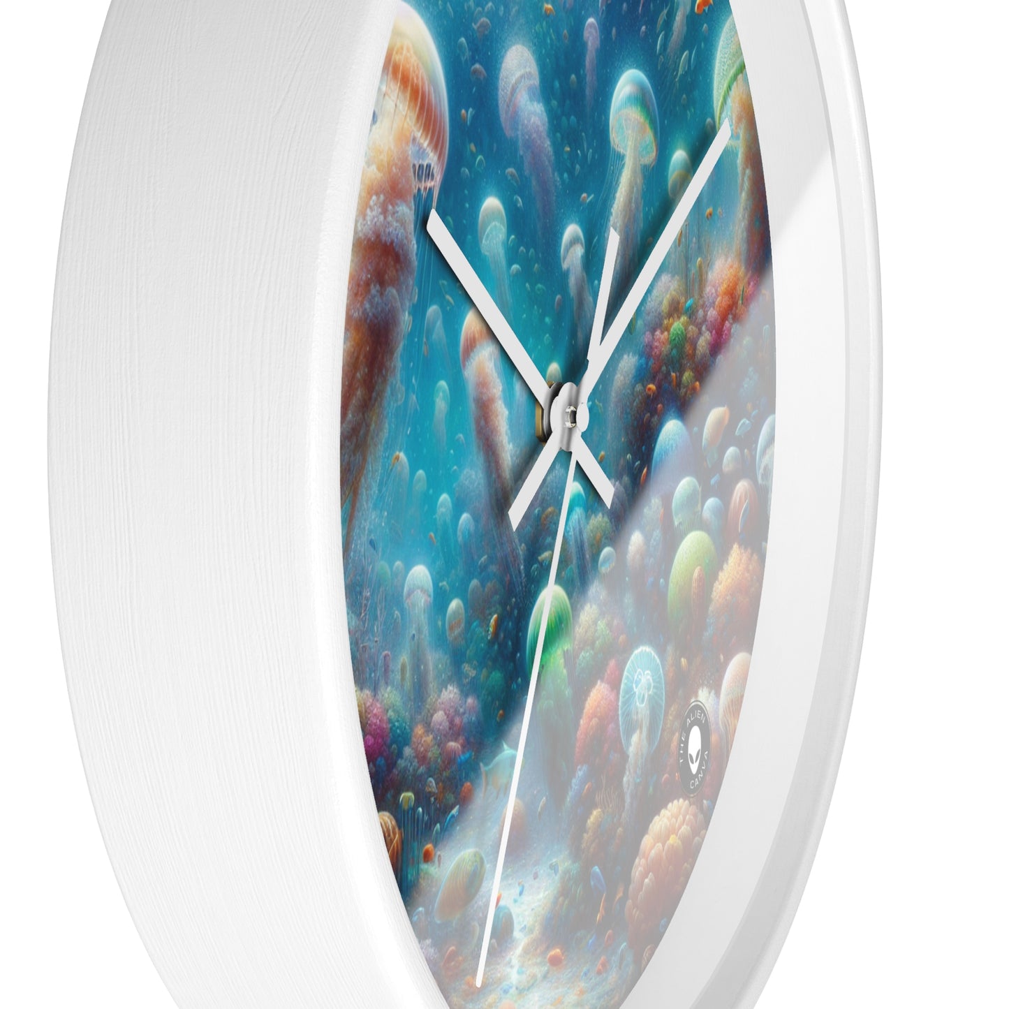 "Jellyfish Dreamland" - The Alien Wall Clock