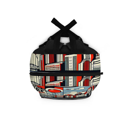 "Constructing Ideas: A Typographic Landscape" - The Alien Backpack Constructivism Style