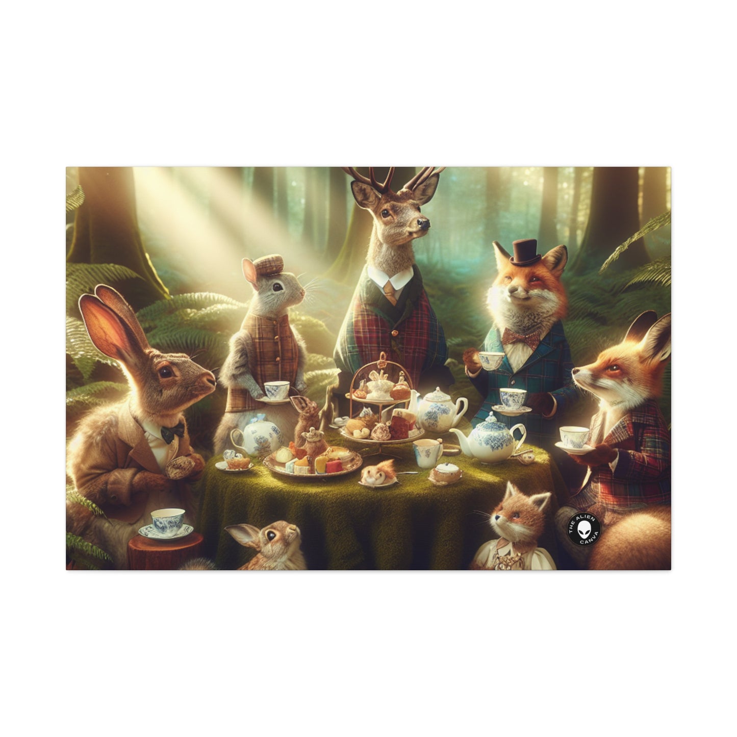 "Enchanted Tea Party" - The Alien Canva