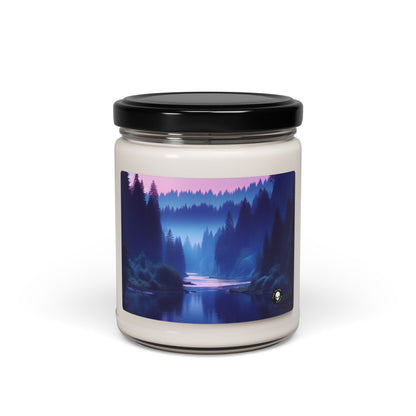 "Twilight Tranquility: Forest River Reflections" - The Alien Scented Soy Candle 9oz