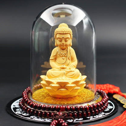 Buddha statue car decoration