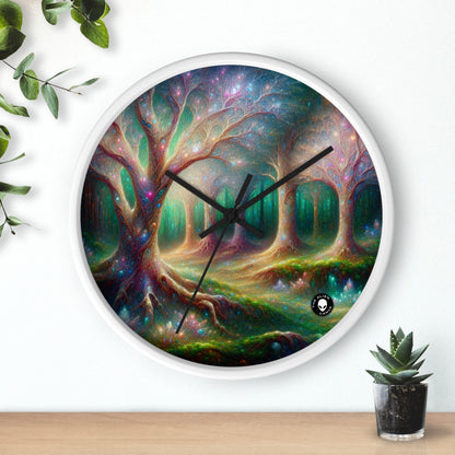 "Crystal Forest Fantasia" - L'horloge murale extraterrestre