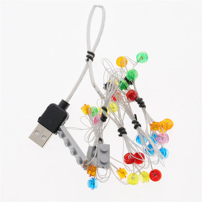 LED String Light for Building Block Gingerbread House Compatible With 10267 (NOT Include The Model)