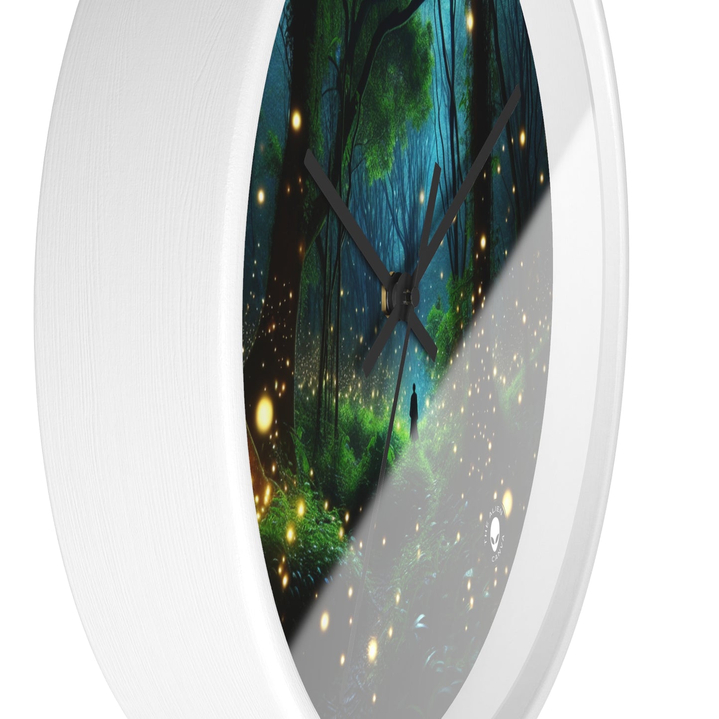 "Enchanted Night" - The Alien Wall Clock