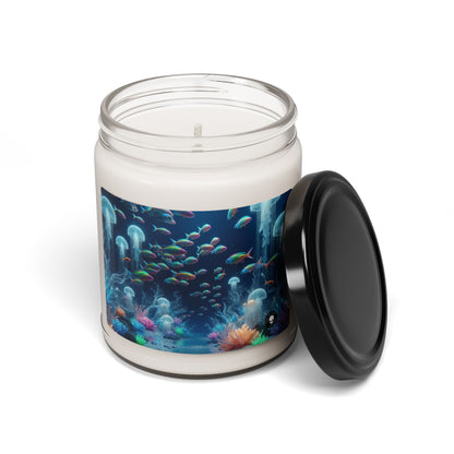 "Neon Dreams: The Underwater Wonderland" - The Alien Scented Soy Candle 9oz