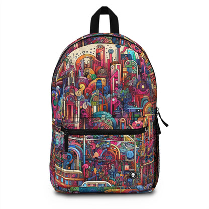 "Unity in Diversity: A Graffiti Mural of the Animal Kingdom" - The Alien Backpack Graffiti Art