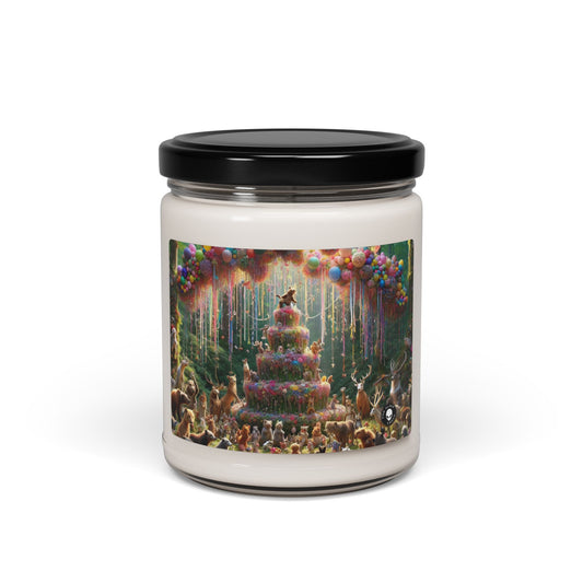 "Forest Fiesta" - The Alien Scented Soy Candle 9oz