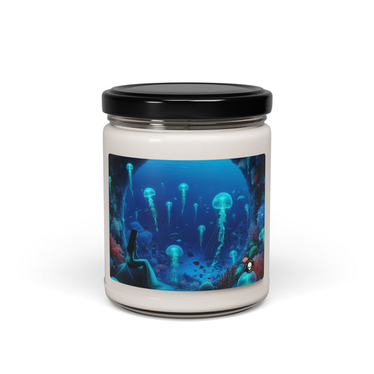 "Siren's Serenity: A Jellyfish Ballet" - The Alien Scented Soy Candle 9oz