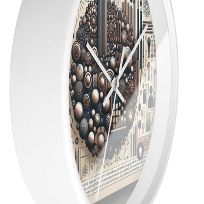 "Community Canvas: A Living Art Installation" - The Alien Wall Clock Social Sculpture