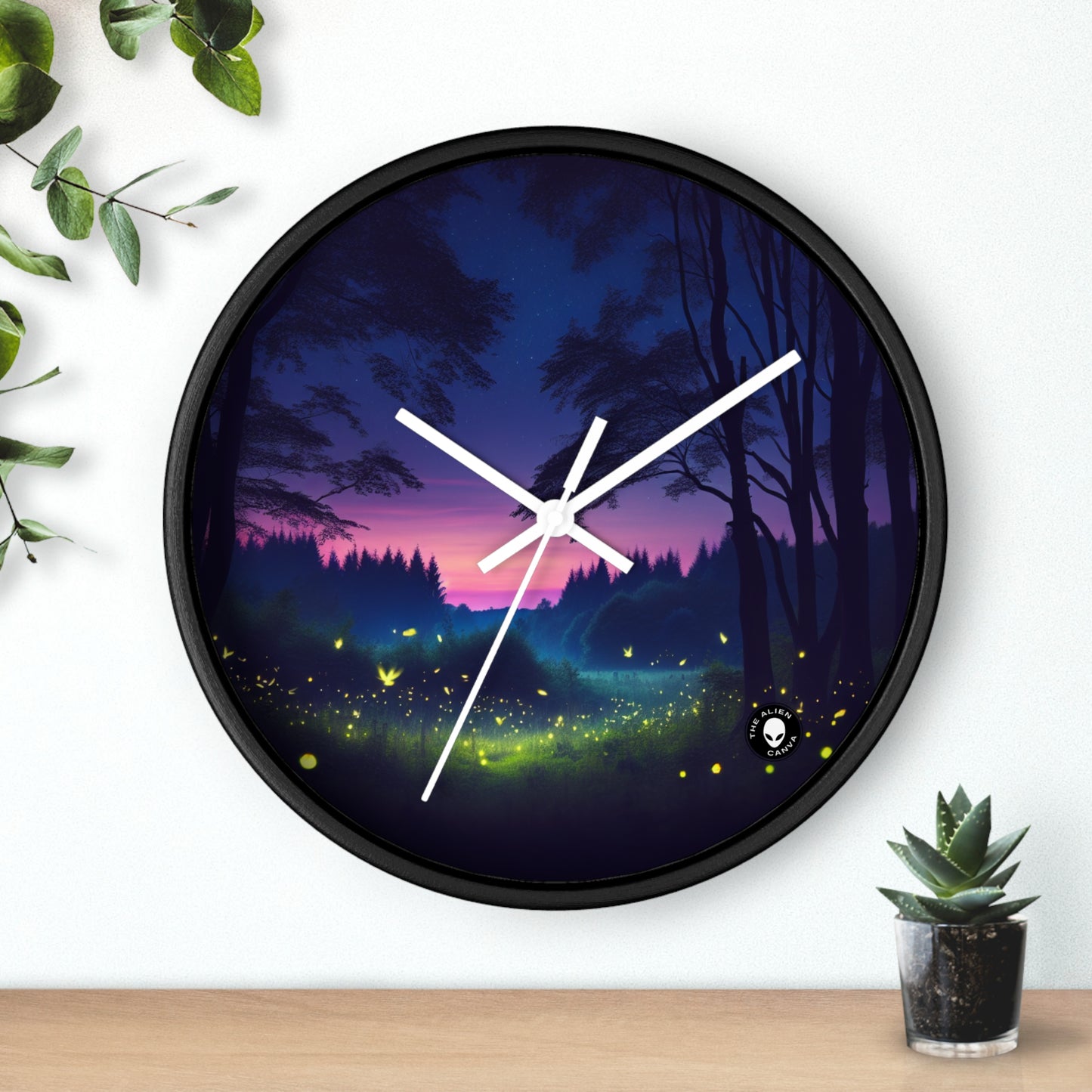 "Twilight Serenity: Firefly Dance" - The Alien Wall Clock