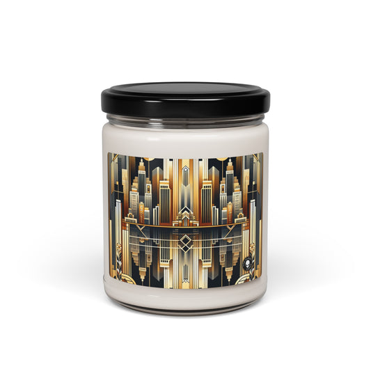 "Luxe Deco: Artistic Elegance at The Grand Hotel" - The Alien Scented Soy Candle 9oz Art Deco