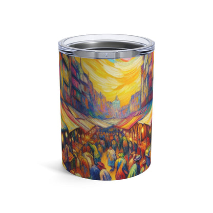 "Jungle Fauvisme" - Le Fauvisme Alien Tumbler 10oz