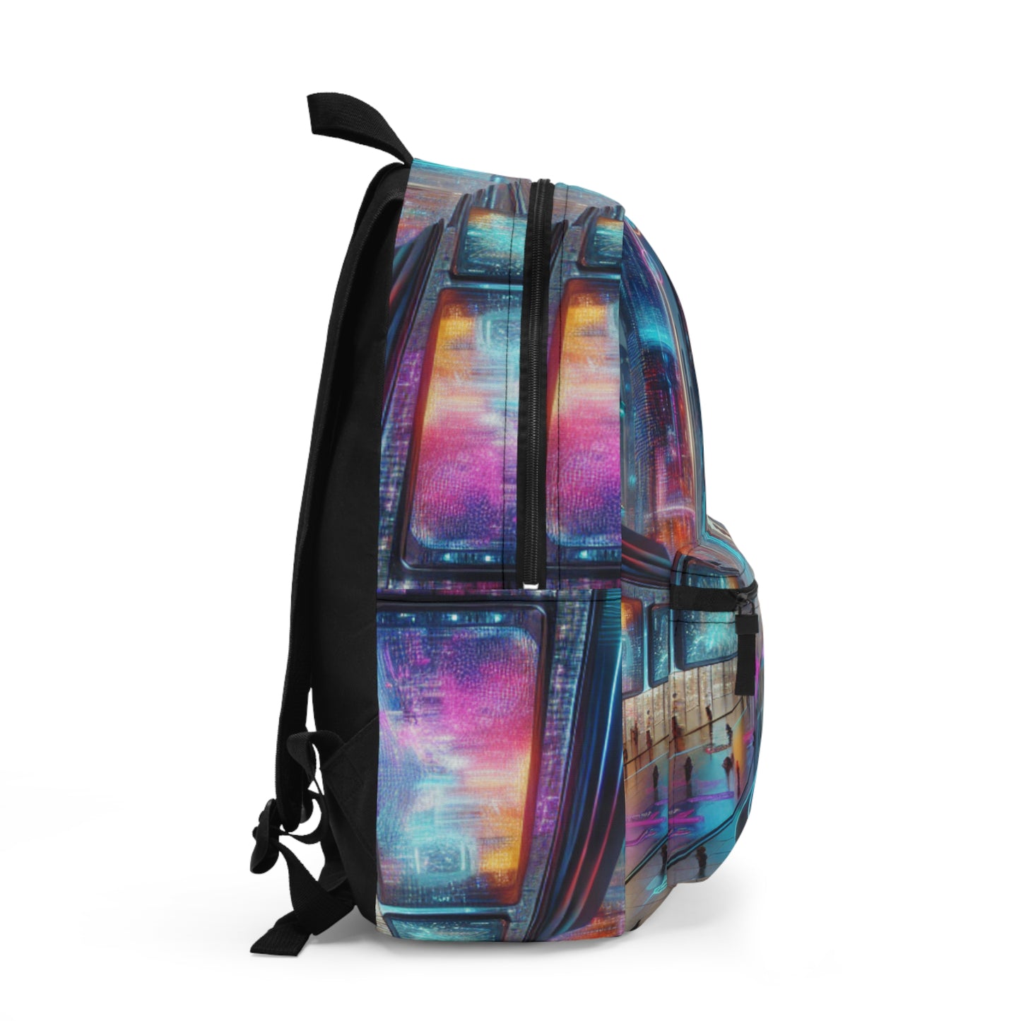 "Digital Evolution: A Technological Art Experience" - The Alien Backpack Electronic Art