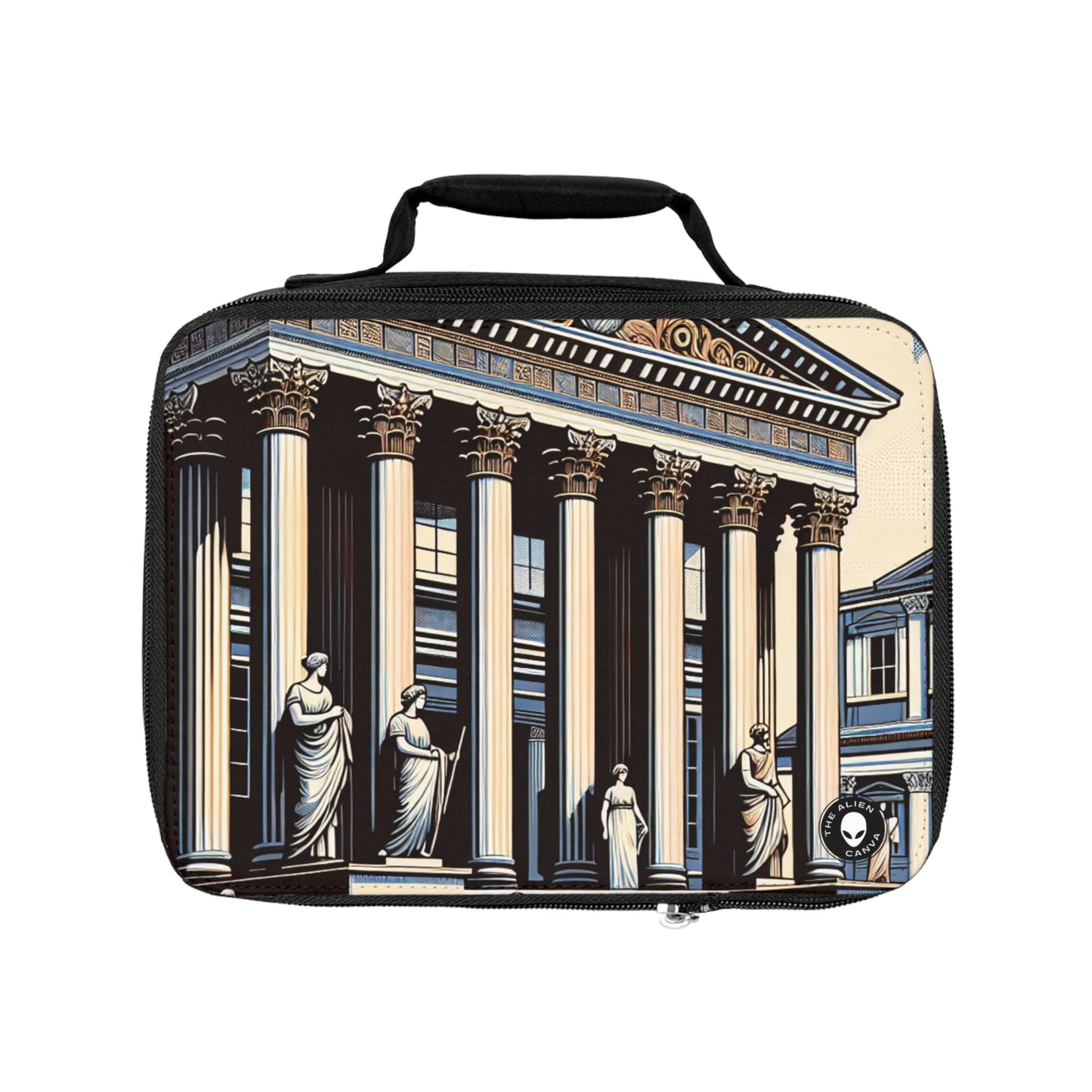 "Neoclassical Urban Elegance"- The Alien Lunch Bag Neoclassicism