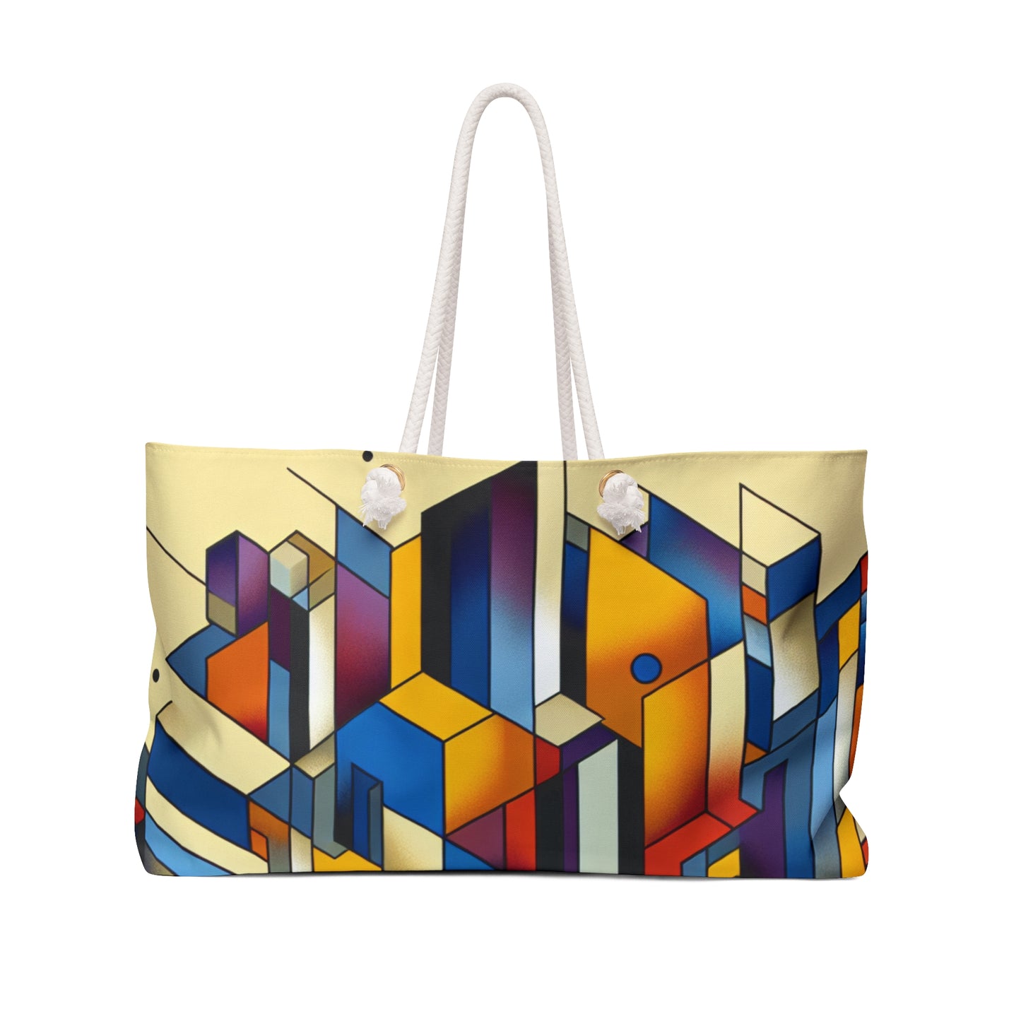 "Metropolis Pulse" - The Alien Weekender Bag Cubo-Futurism