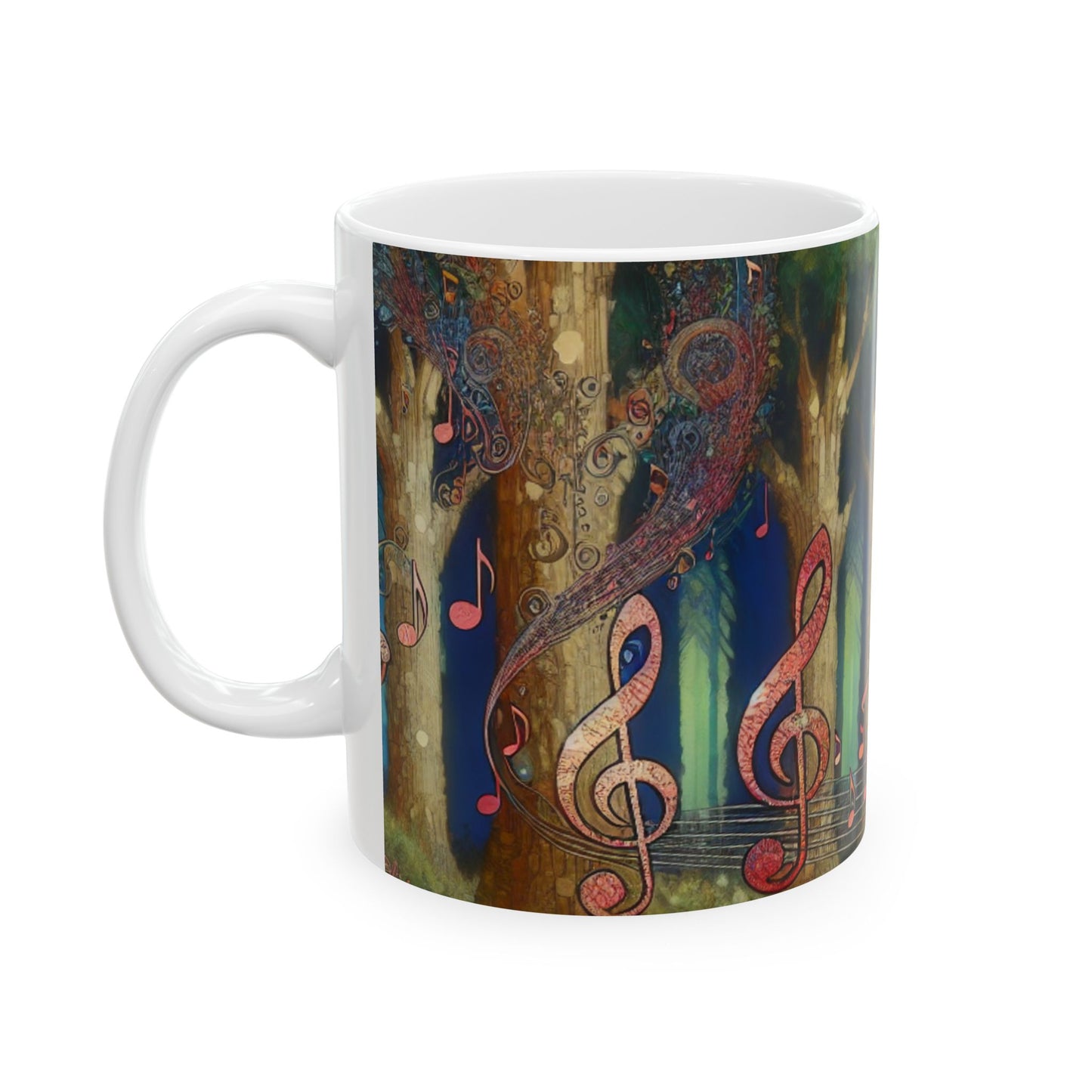 « Melodic Grove » – La tasse en céramique Alien 11 oz