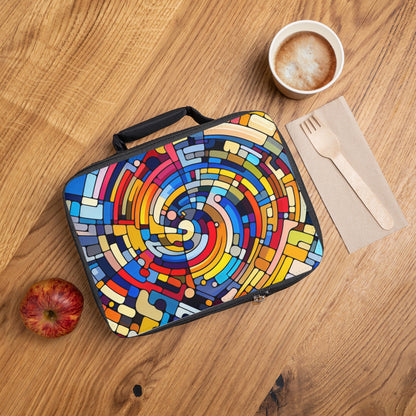 "Endless Possibilities" - La bolsa de almuerzo alienígena estilo arte abstracto