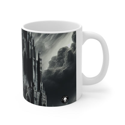 "La Tour de l'Ombre de Sauron" - La tasse en céramique Alien 11oz